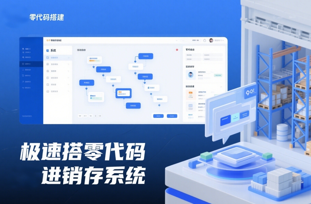 2025中小企業進銷存系統推薦：極速搭零代碼+多行業精準管理